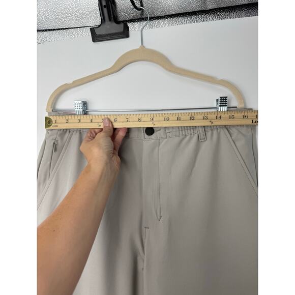 Marc New York Commuter Pants Men 34x30 (34x28) Gray Stretch Comfort Performance - Picture 4 of 10